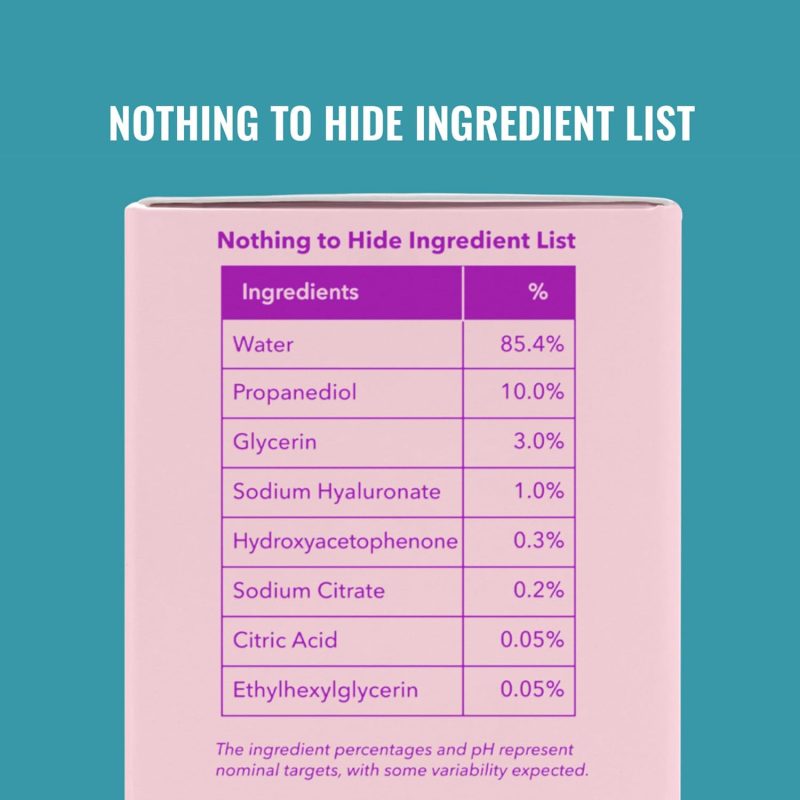 Good Molecules Hyaluronic Acid Serum - 1% Hyaluronic Acid Non-Greasy Ultra hydrating Serum - Image 5